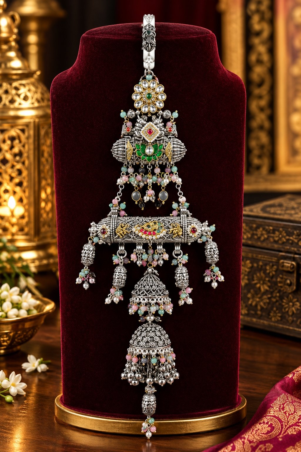 Rajwada Peacock Multicolor German Juda
