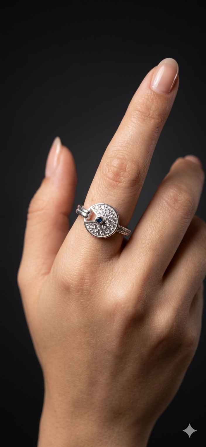 Celestial Orbit Diamond Ring