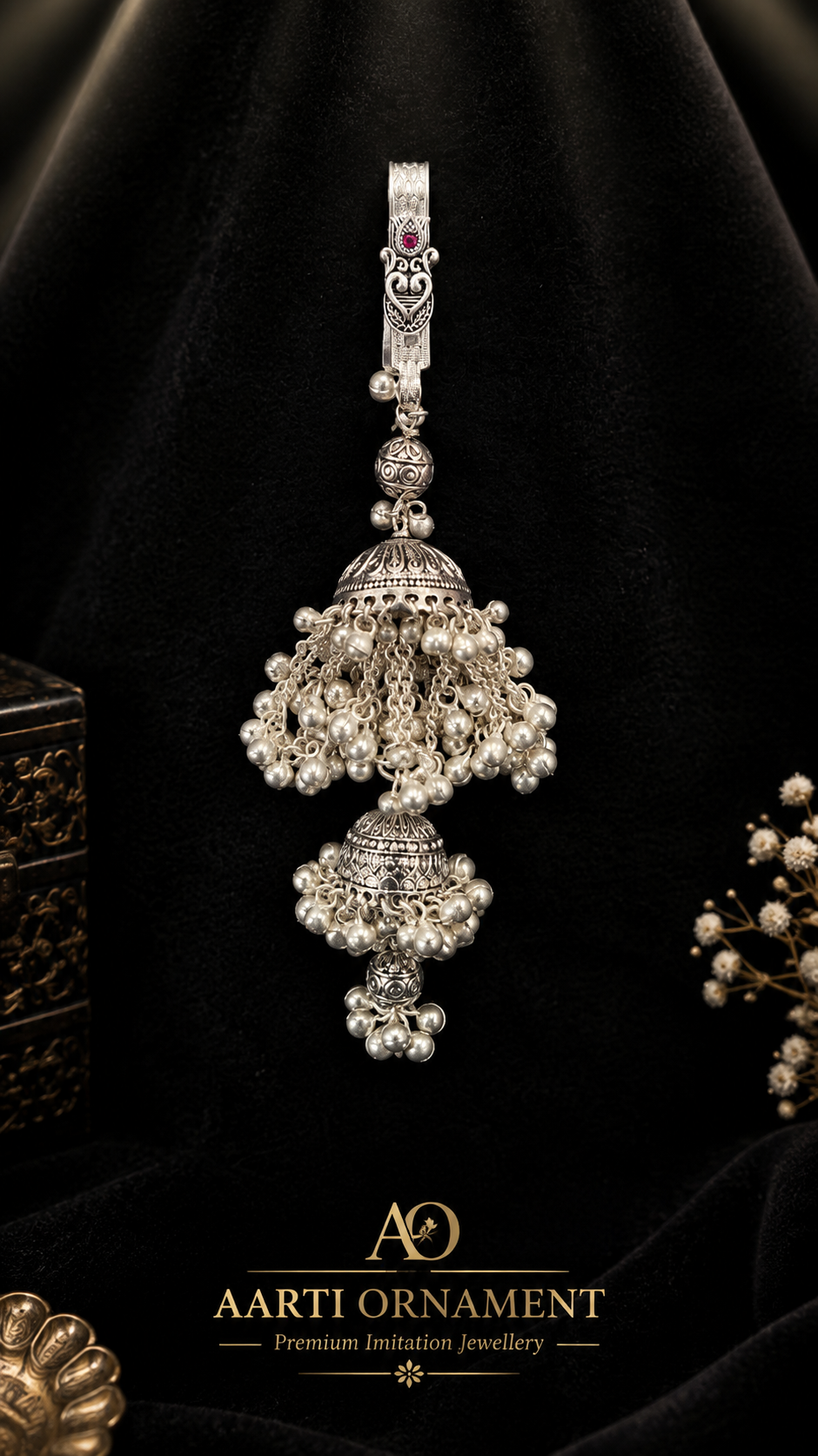 Royal Silver Filigree S-OXO Juda  – Traditional Statement Jewellery